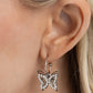 Lyrical Layers - White earrings