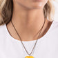 Serene Sweetheart - Yellow necklace