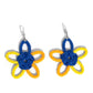 Spin a Yarn - Orange earrings