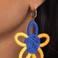 Spin a Yarn - Orange earrings