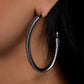 Roped in Radiance - Black earrings