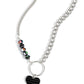 Caos desigual - Collar negro