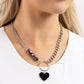Caos desigual - Collar negro