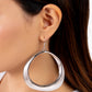 Asymmetrical Action - (Limit  2)Silver earrings