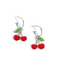 Cherry Caliber - Pendientes rojos (2 unidades limitadas)