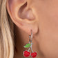 Cherry Caliber - Pendientes rojos (2 unidades limitadas)