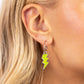 Lightning Limit - Green earrings