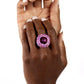 Grano brillante - Anillo rosa