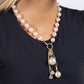 White Collar Welcome - Gold necklace