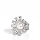 Gatsby Getaway - White ring -fashion fix Oct 23'