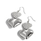 Charming Connection - White earrings