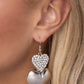 Charming Connection - White earrings