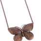 DRAWN to the Wind - Copper necklace --LIMIT 3