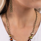 Emphatic Edge - Brass necklace