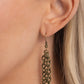 Emphatic Edge - Brass necklace