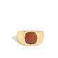 Anillo de oro con brillos