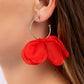 Clase de gasa - Pendientes rojos