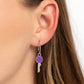 Key Performance - Purple earrings