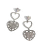 Couples Celebration - White earrings