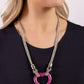 Lead with Your Heart - Pink necklace