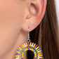 Ferris Wheel Finale - Yellow earrings