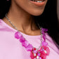 Lush Layers - Pink necklace