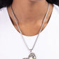 Tilted Trailblazer - Green necklace