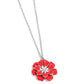 Beyond Blooming - Red necklace