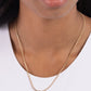 Smiley Season - Gold necklace