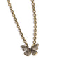Midair Monochromatic - Brass necklace