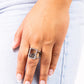 Encased Envy - Silver ring
