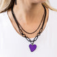 Collar morado Carefree Confidence