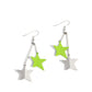 Stellar STAGGER - Green earrings