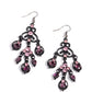 Regal Renovation - Purple earrings