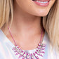 Punk Passion - Pink necklace