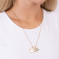 Expect Miracles - Gold necklace
