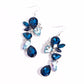 Fancy Flaunter - Blue earrings
