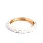 Delightful Diversion - White bracelet
