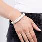 Delightful Diversion - White bracelet