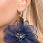 Cosmopolitan Chiffon - Blue earrings