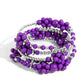Compelling Clouds - Purple bracelet