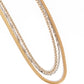 I SQUARE For You - Gold necklace