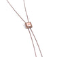 I Solemnly SQUARE - Copper necklace