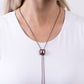 I Solemnly SQUARE - Copper necklace