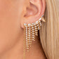 Pendientes de oro Tapered Tease