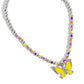Flutter vibrante - collar amarillo