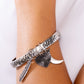 Free-Spirited Fantasy - Silver bracelet