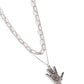Giving a Hand - Silver necklace