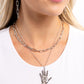 Giving a Hand - Silver necklace