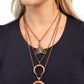Moth Medley - Copper necklace